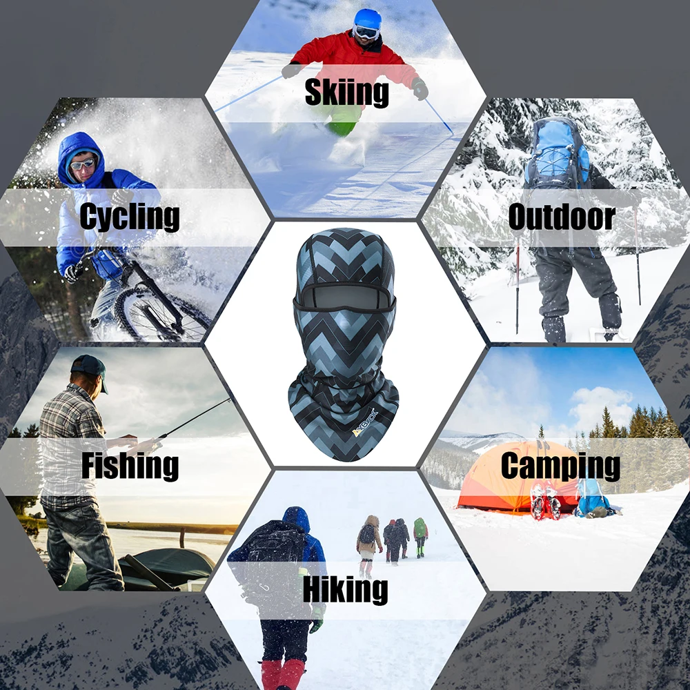 Pasamontañas polar antihielo Unisex – Antiviento snowboard - imagen 3