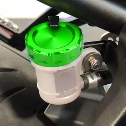 Motorcycle Accessories Rear Brake Fluid Tank Cover Oil Tank Reservoir FOR KAWASAKI Z900 2017 2018 2019 2020 2021 2022 2023 2024