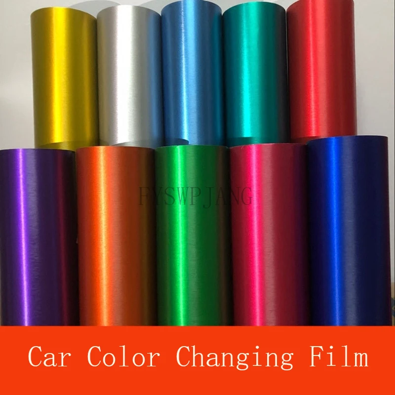 

Car Interior Stickers Central Control Modification Film Brushed Body Car Lights Mobile Phone Furniture Computer Packaging Film