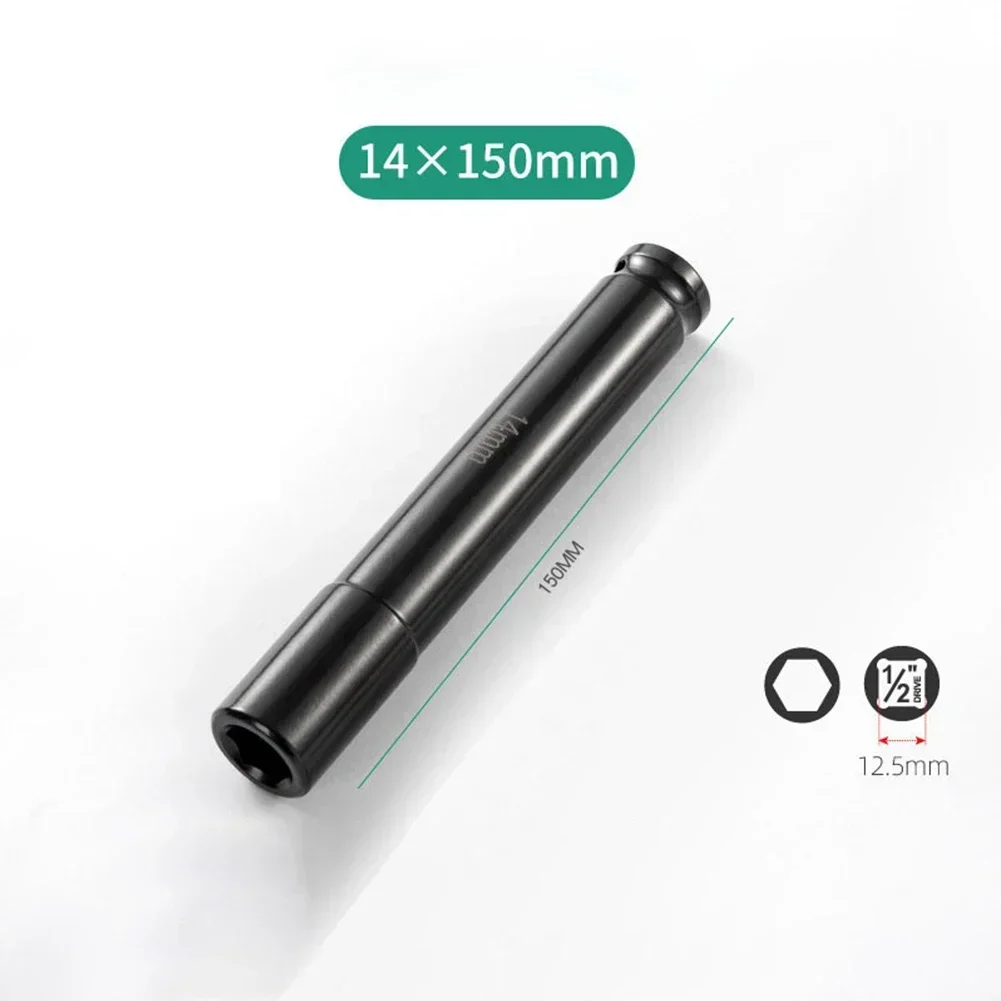 Hex Head Adapter Drive Socket AC Electric Wrench Adapter Chrome Vanadium Steel Drive Socket High Hardness And Durability