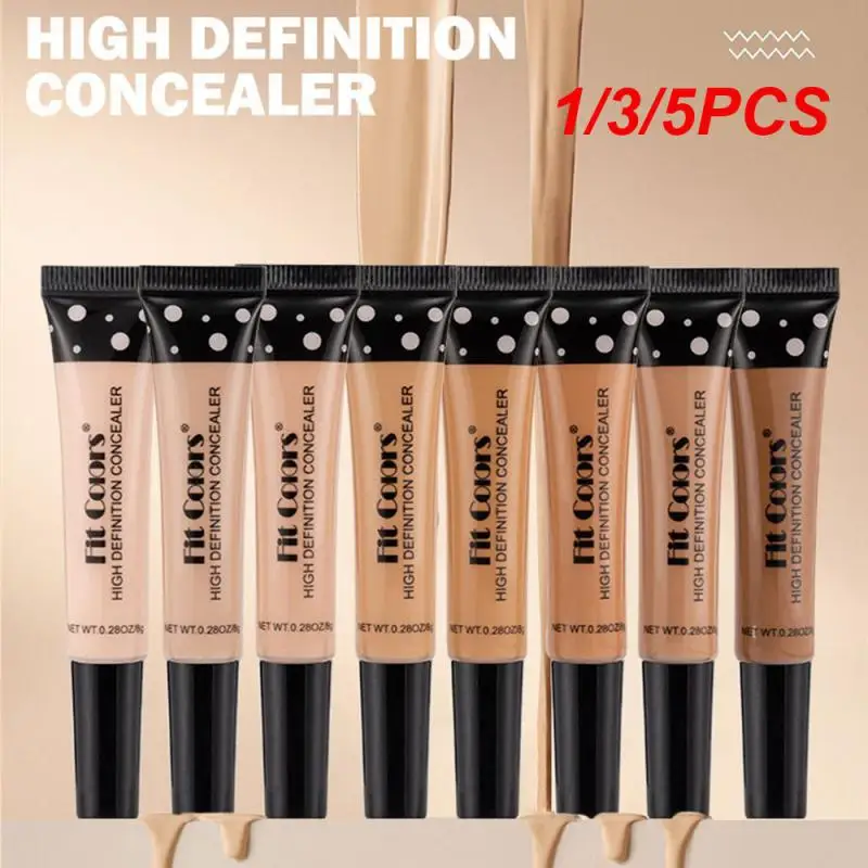 /5pcs vollständige Abdeckung Foundation dauerhafte Abdeckung tragbare und bequeme bequeme sichere fortschritt liche Formel natürliches Make-up