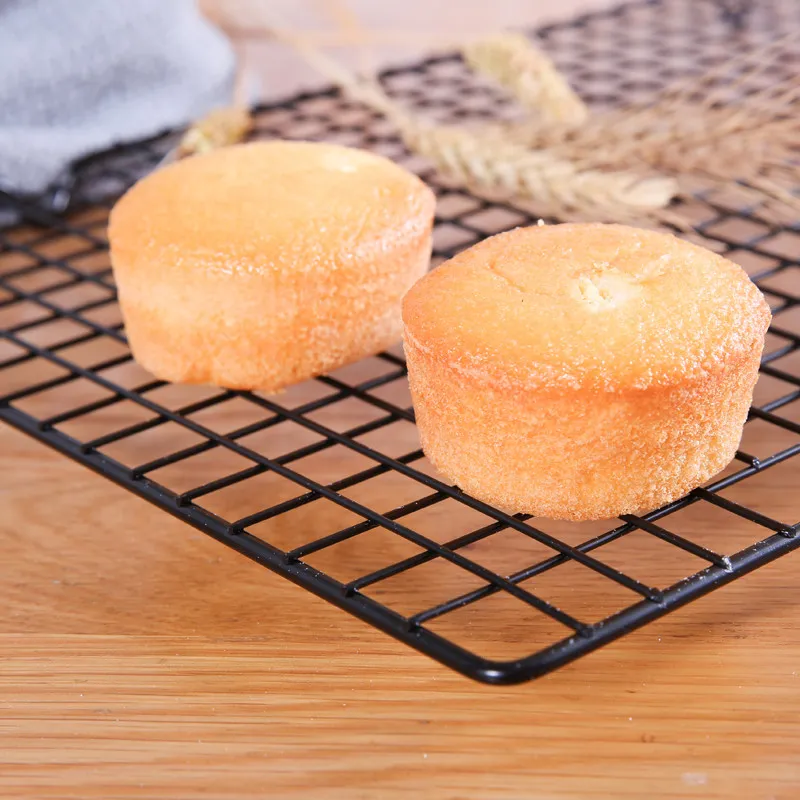 1/2pcs Cake Cooling Rack Small Large Stainless Steel Wire Baking Grid Oven Safe Tray Cookie Bread Pastry Kitchen Bakeware TMZ - view 4