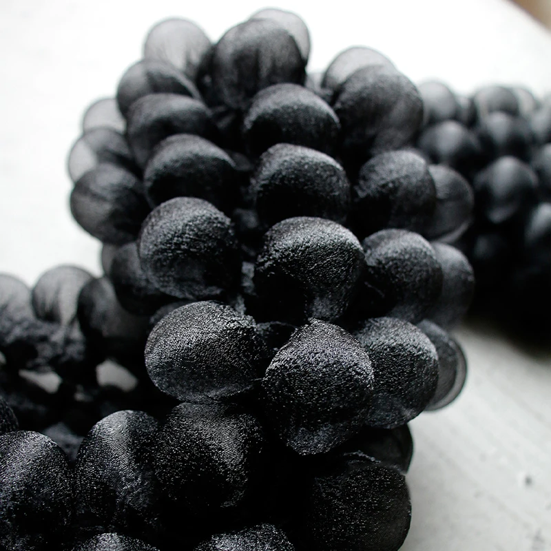 85X20Cm 3D 퍼프 텍스처 원단, 드레스 재킷 탑 DIY 재봉 패션 의류 공예용 열 설정 버블 원사