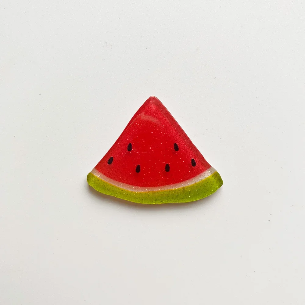 Watermelon Needle Minder for Cross Stitch, Magnetic Needle Nanny, Embroidery Needlework Accessories