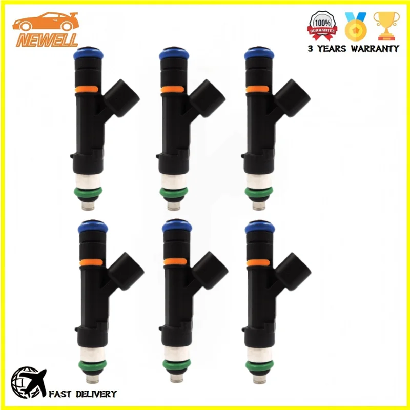 

6pcs 0280158119 04861667AA Fuel injector For 2007-2010 Jeep Wrangler 2008-2010 Dodge Grand Caravan/Chrysler Town Country 3.3 3.8
