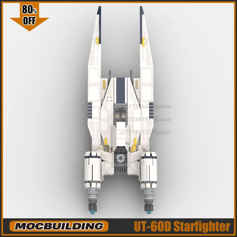 Décennie s de construction de la série spatiale UT-60D Moc, film de bataille d'étoiles impériales, briques créatives, jouet éducatif, cadeaux de Noël