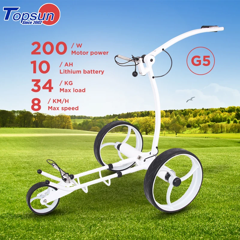 Electric Golf Cart China Cheap Waterproof Standing Self Balancing 3-wheel Golf E Scooter Golf Course