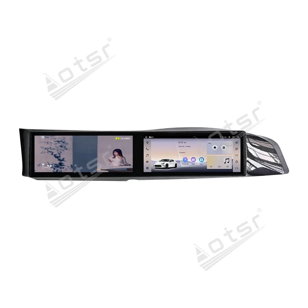 

Ультратонкая 10,25-дюймовая автомобильная мультимедийная система с двумя экранами для Toyota 86 Subaru BRZ 2012-2019, GPS-навигация, CarPlay, Android 14, стерео-магнитола