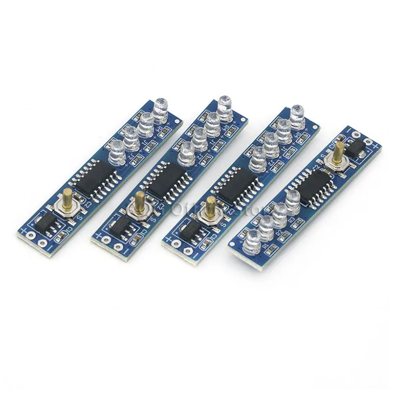 1S 2S 3S 4S Single 3.7V 18650 Lithium Battery Capacity Indicator Module Percent Power Level Tester LED display board
