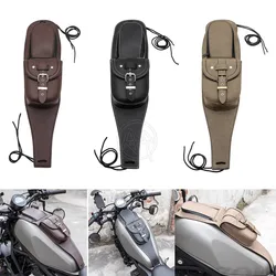 Motorcycle Hight Quality PU Leather Fuel Tank Bag Gas Tank Pad Cover Fits For CM300 CM500 Rebel300 Rebel500