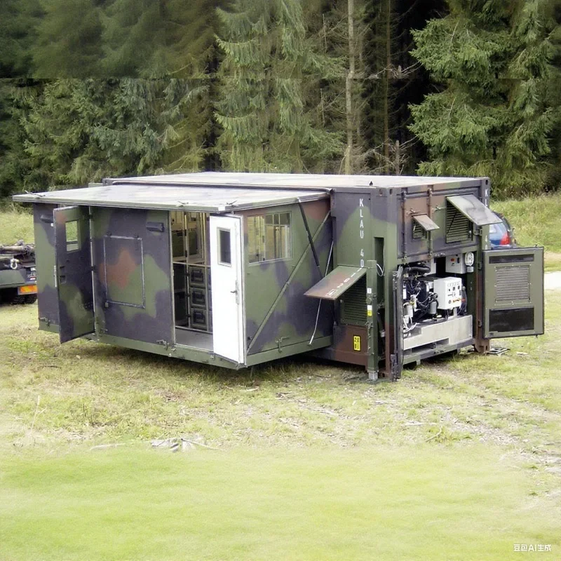 Customized Minimalist Container House Prefab Expandable Foldable 40ft Steel Structure Scandinavian Mobile House Tiny Home Hot