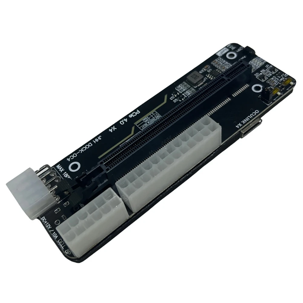 ABKJ-For Oculink/M.2 Nvme بطاقة الرسومات الخارجية للكمبيوتر المحمول EGPU حافظة GPU Dock PCIE 4.0X4 Gen4 بطاقة توسيع GDP للكمبيوتر المحمول #5