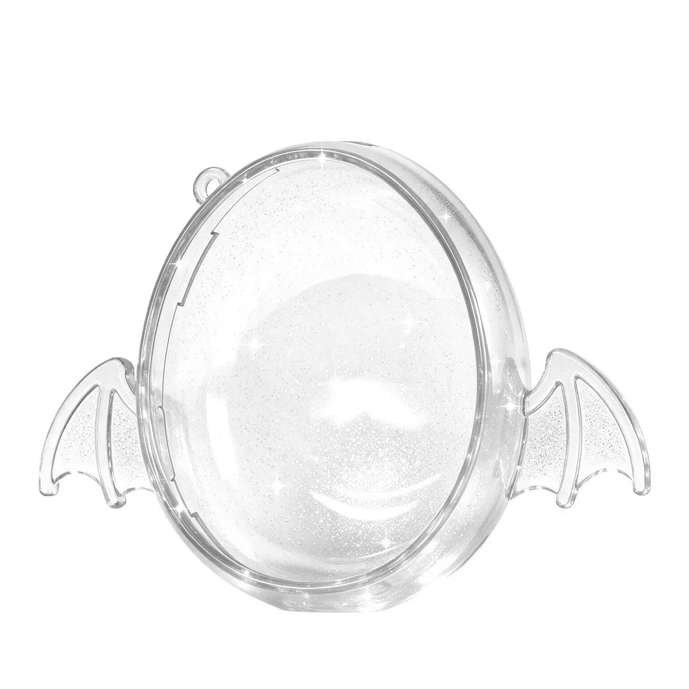 PC Protective Cover Glitter Finish Clear Shockproof Case All Inclusive Shell Decorative Cover for Tamagotchi 4U
