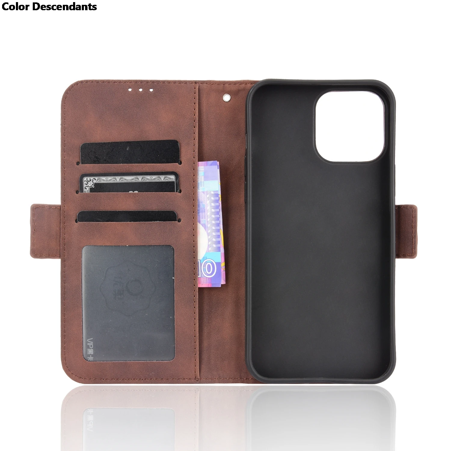 Untuk Itel S25 Dompet Kulit Ultra Tipe Flip Slot Multi Kartu Sampul Desain Buku Kulit untuk Tas Ponsel Itel S25 Ultra