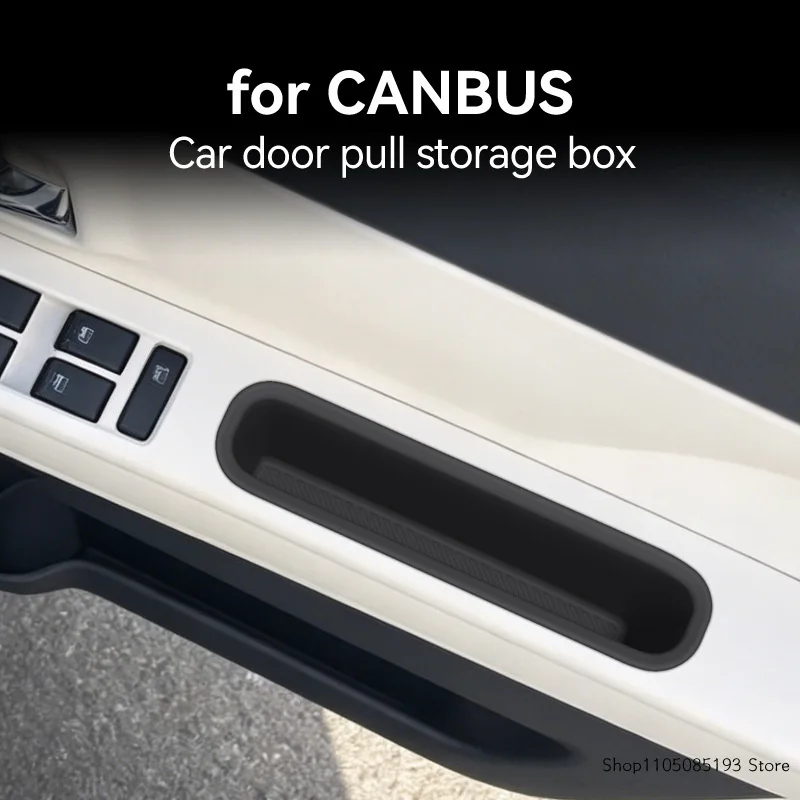 Suitable for 2022-2025 Daihatsu CANBUS Silicone Door Pull Boxes, Car Door Pull Storage Box Storage Box Interior Accessories