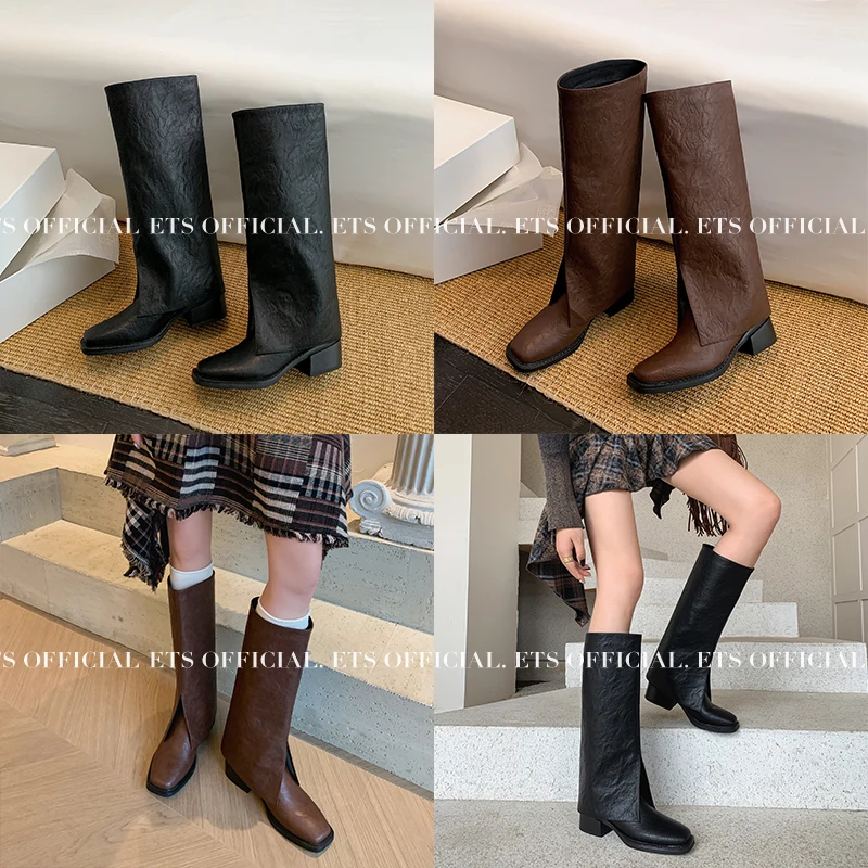 Generisch 2026 Bottes Hautes élégantes à Bout Pointu Pour