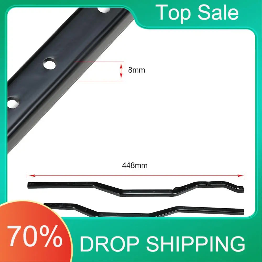 

A49U 2PCS Steel Metal Girder Side Frame Chassis For 1/10 RC Crawler Traxxas TRX-4 TRX4 Upgrade Parts Accessories