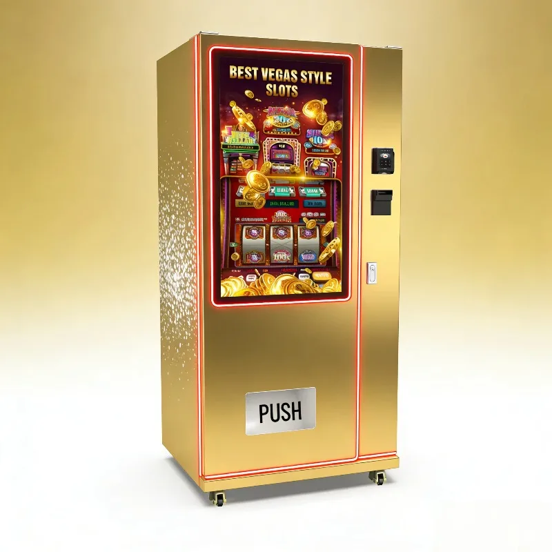 Custom Lottery Kiosk, Vending Machine, Large Screen, 24 Kinds of Lottery Metal Body, Popular Products in American Shopping Malls
