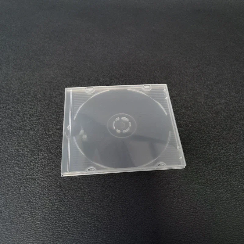 1PC 8CM ReadStar Transparent PP  Standard DVD Case 3Inch CD Package Portable CD Storage Box