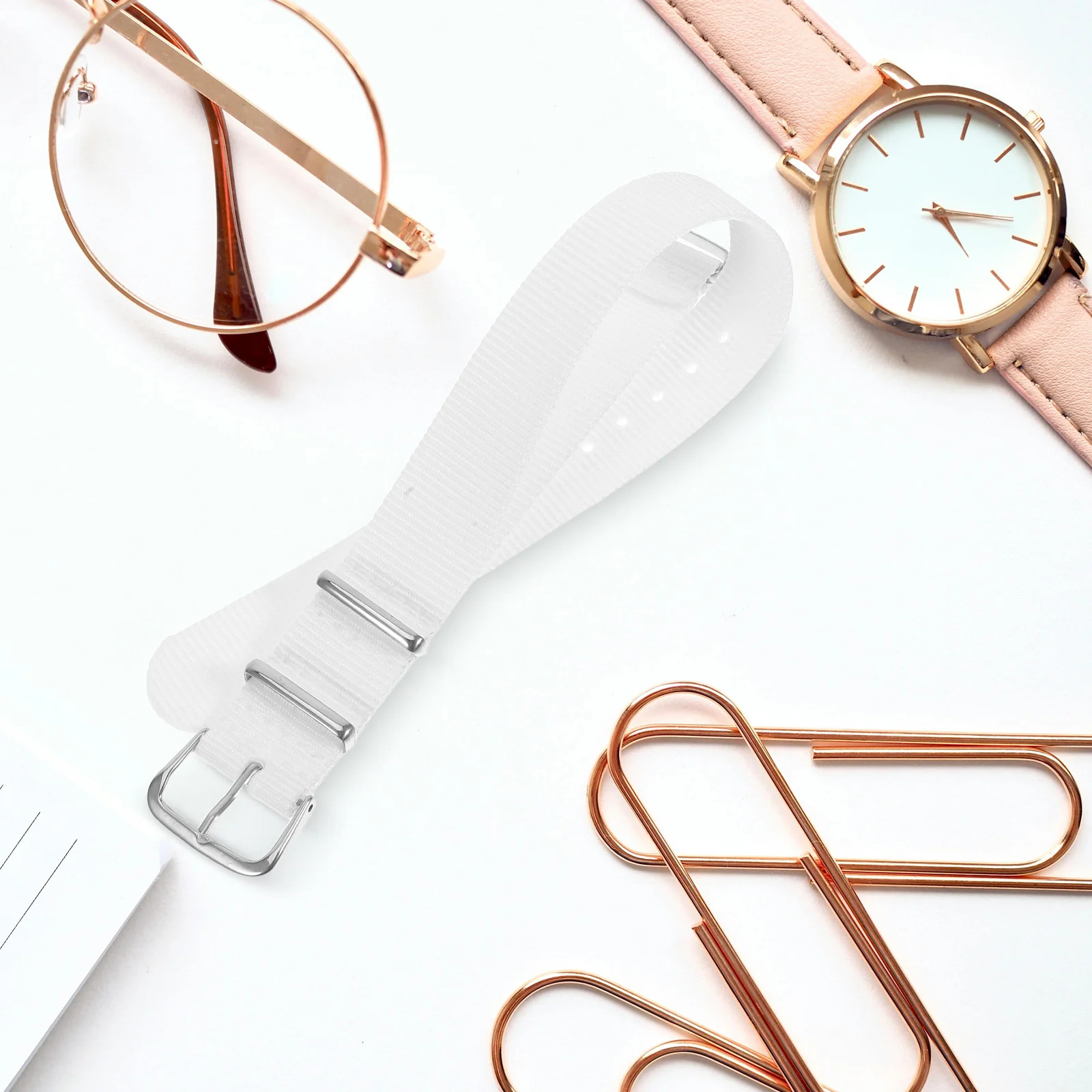 

Mechanically Braided Watch Strap Woven Bands Nylon Easy to Install Lasting Comfort