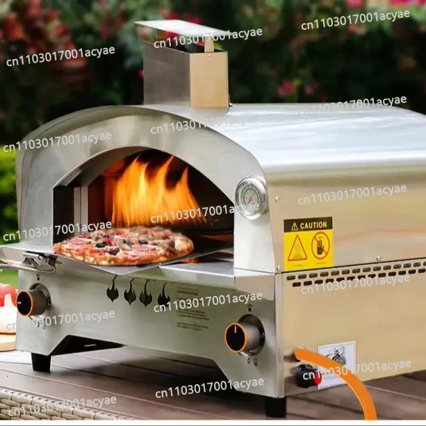Italian Classic Gas Pizza Oven - Traditional Kiln Design for Authentic Pizza Baking