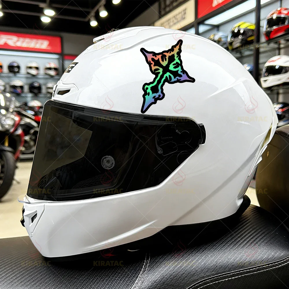 1PC Creative Cross Motorcycle Helmet Sticker Waterproof For DIY Fairing Fuel Tank Bicycle Vinyl Decal Exterior Decor