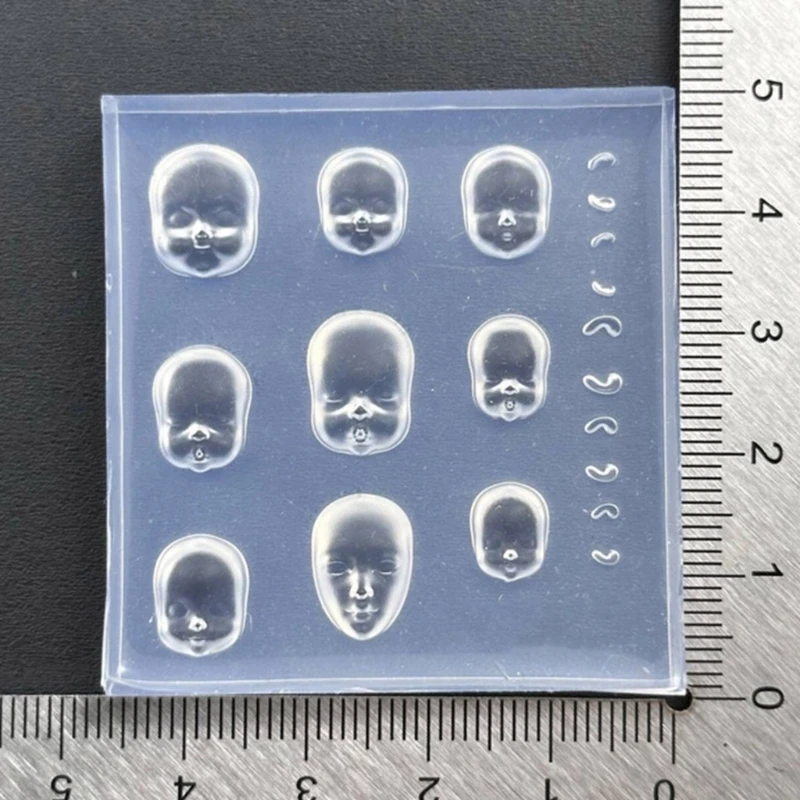 Versatile 3D Embossed Silicone Template For Crafting And Decoration