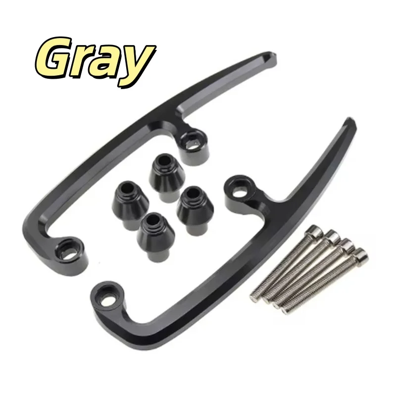 For Kawasaki Ninja 650 Z650 2017-2024, Modified Rear Spoiler, Rear Grab Bar, Passenger Handrail