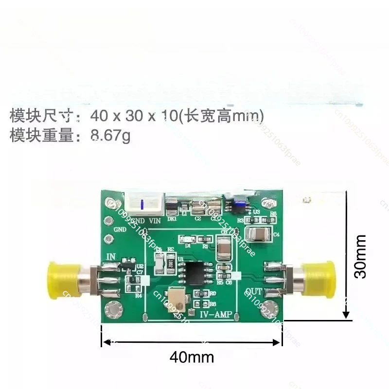 

OPA380 Transimpedance Amplifier IV High Speed APD\PIN Photoelectric Detection TIA Amplifier Single Power Supply Transimpedance