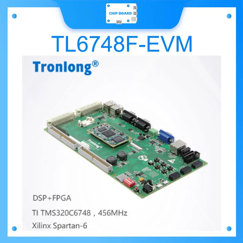 Chuanglong TL6748F-EVM TMS320C6748 Development Board FPGA+DSP C6748 Video Tutorial