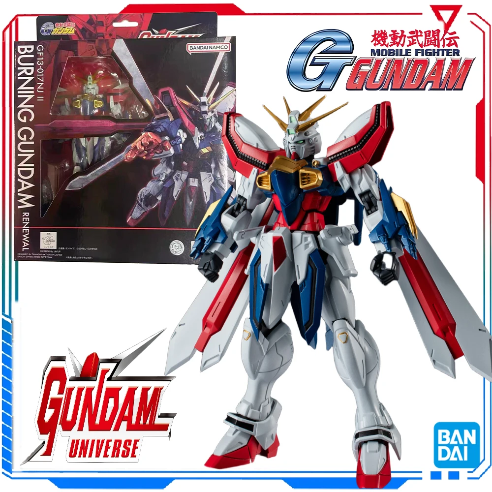 

100% Authentic In Stock Bandai Mobile Fighter Gundam Anime GF13-017NJII God Gundam (New Armor Version) Articulated Gundam Model