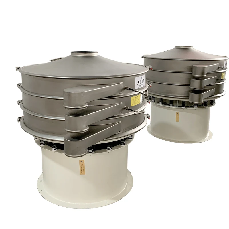 

Three Dimensional Vibrating Screen for Milk Powder, Powder, Stainless Steel Rotary Vibrating Screening Equipment