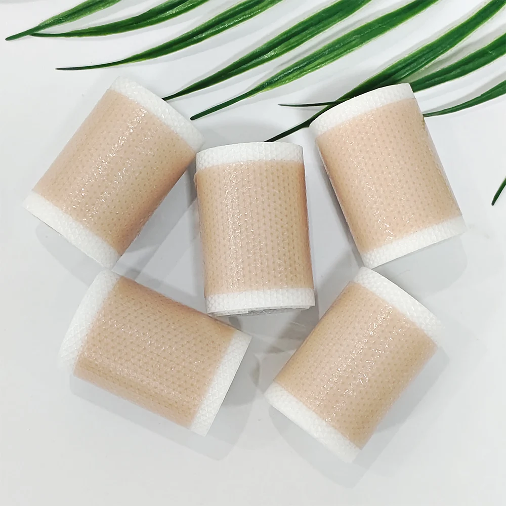 

4cm*0.5m Ultra-thin Anti-slip Breathable Silicone Lace Tape, practical for fixing knots and repairing lace wigs