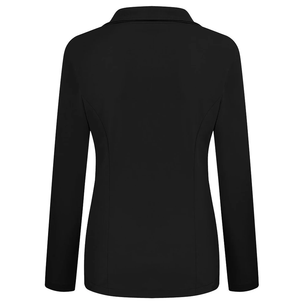 Stylish women\'s sports coat, long sleeved slim office sports casual top