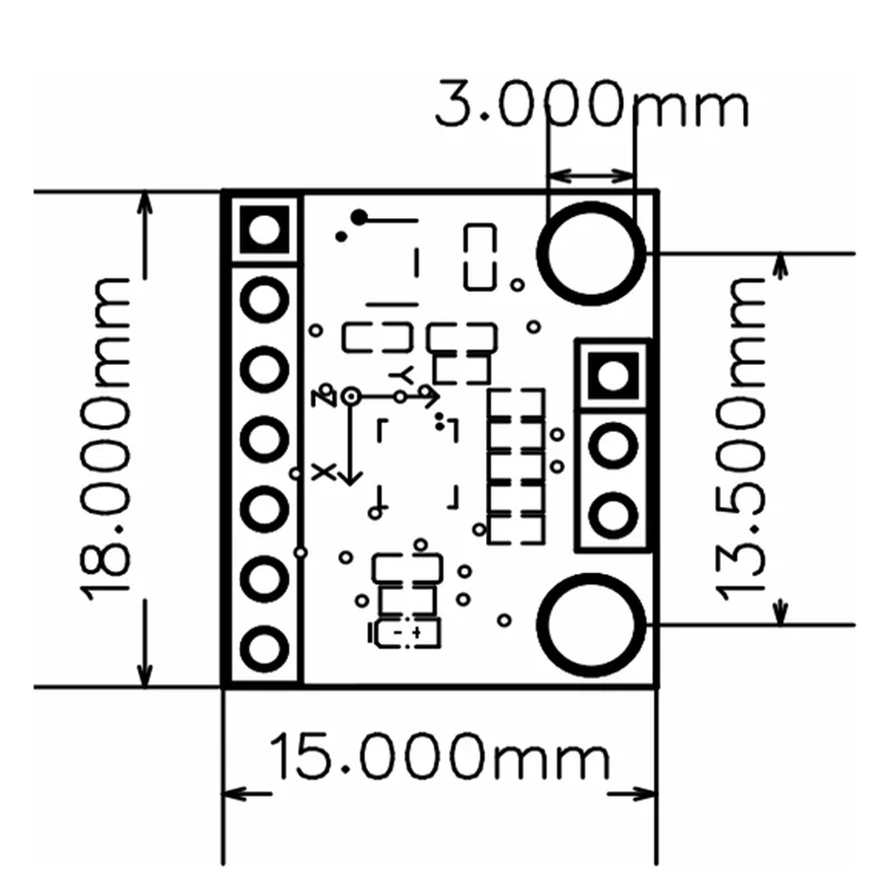 BMI270 High-Performance Six Axis Sensor Module - Accelerometer And Gyroscope - Exceeds BMI160 Performance