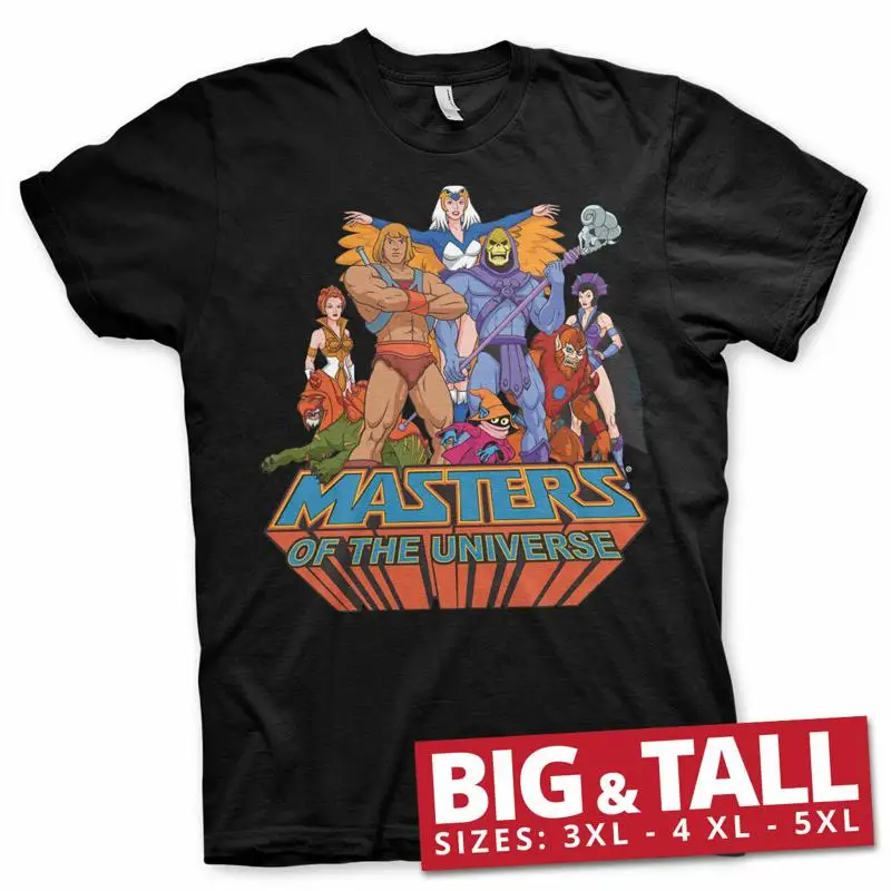 Offiziell lizenziertes Masters Of The Univers Large Tall T-Shirt