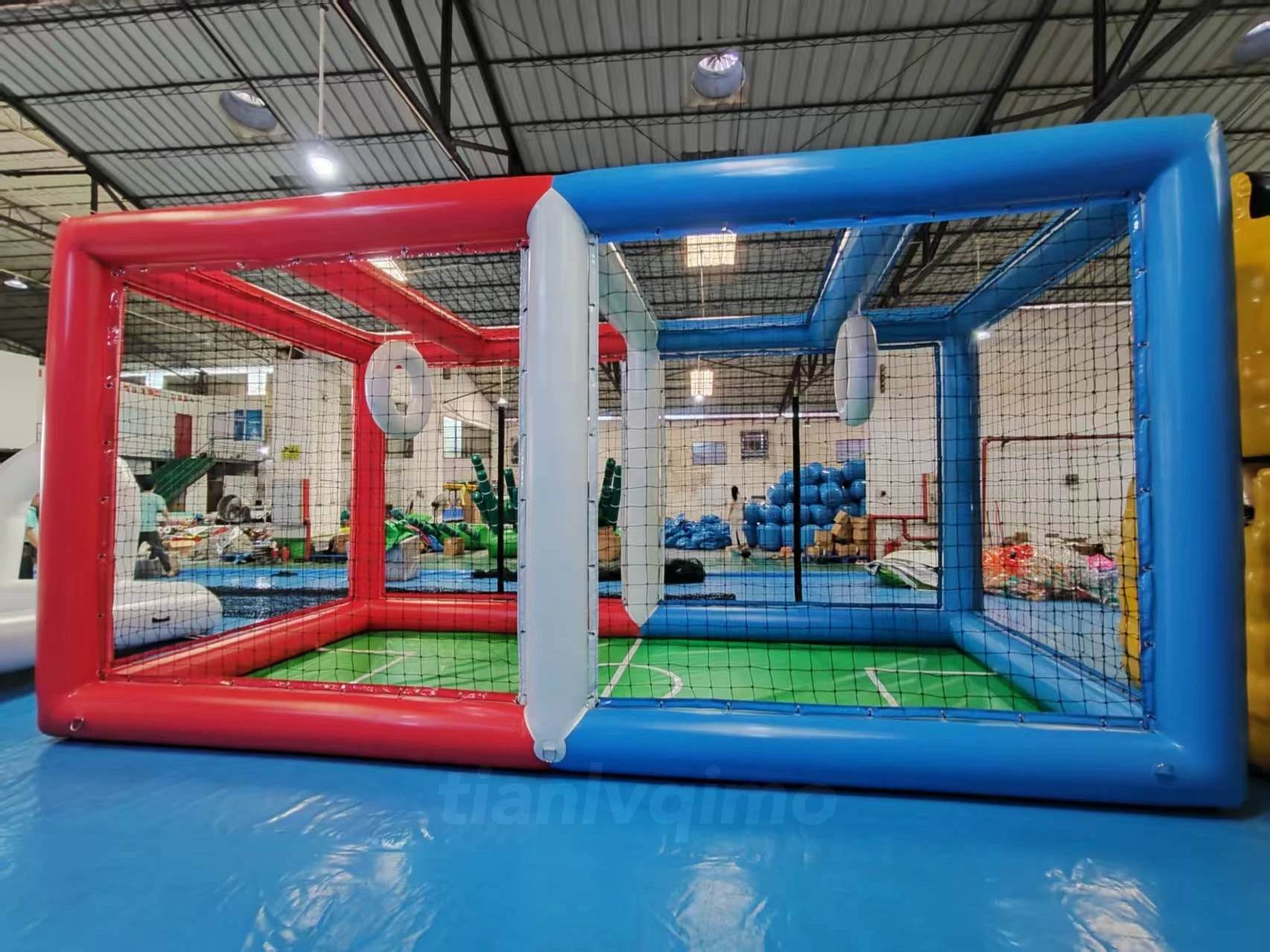 Arena drone gonfiabile conveniente, adatta per l'allenamento di volo drone e la struttura sportiva da competizione
