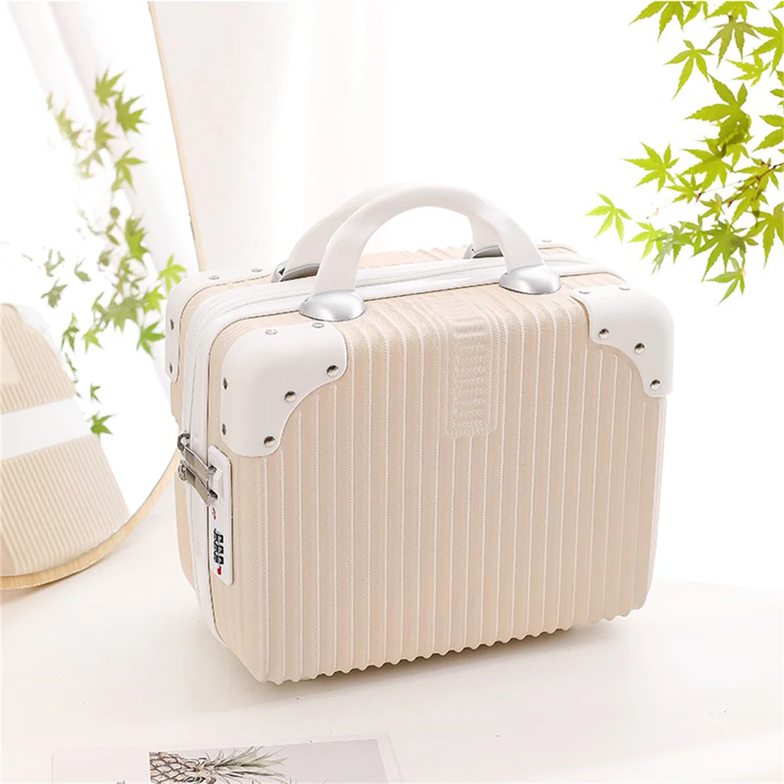 قطعة واحدة من حقيبة مستحضرات التجميل الصغيرة للفتيات الطازجة مقاس 14 بوصة، حقيبة هدايا صغيرة لتخزين اليد