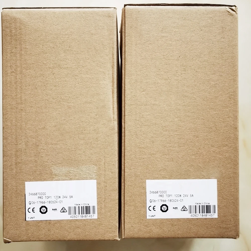 2466870000   Weidmuller 스위치 전원 공급 장치 PRO TOP1 120W 24V 5A용