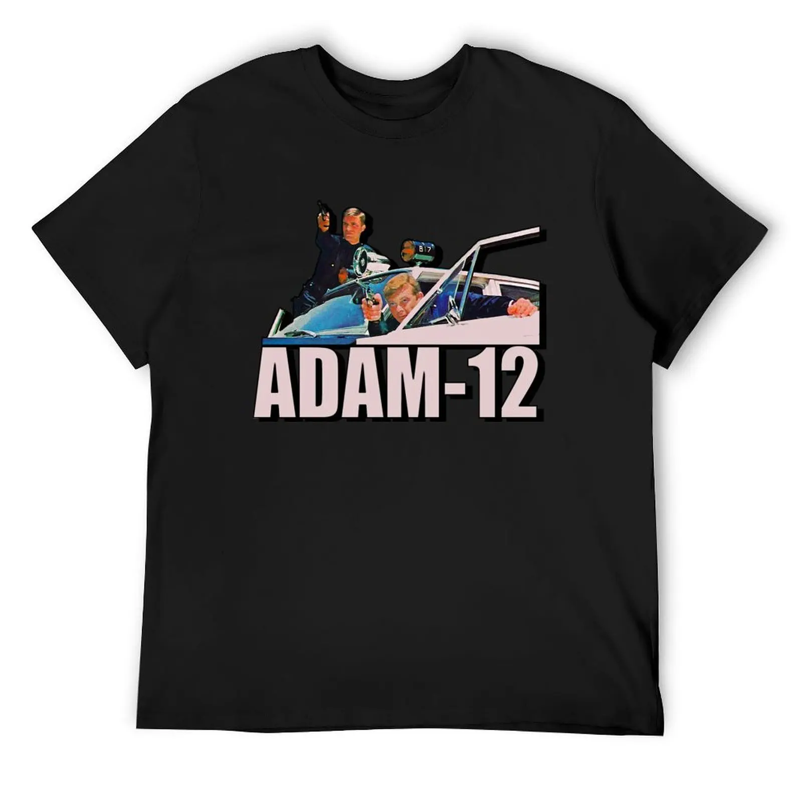 Retro one Adam 12 Tribute T-Shirt vintage clothes tees quick-drying plain black t shirts men