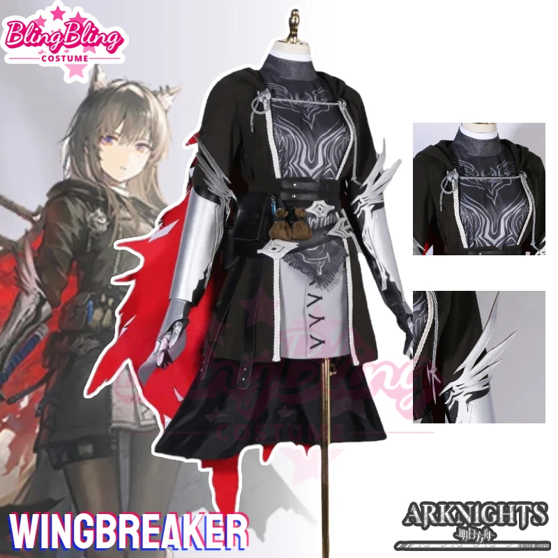 Arknights Wingbreaker Texas The Omertosa Cosplay Costume Game Arknights Wingbreaker Costume Wingbreaker Cosplay Sexy Coat Skirt