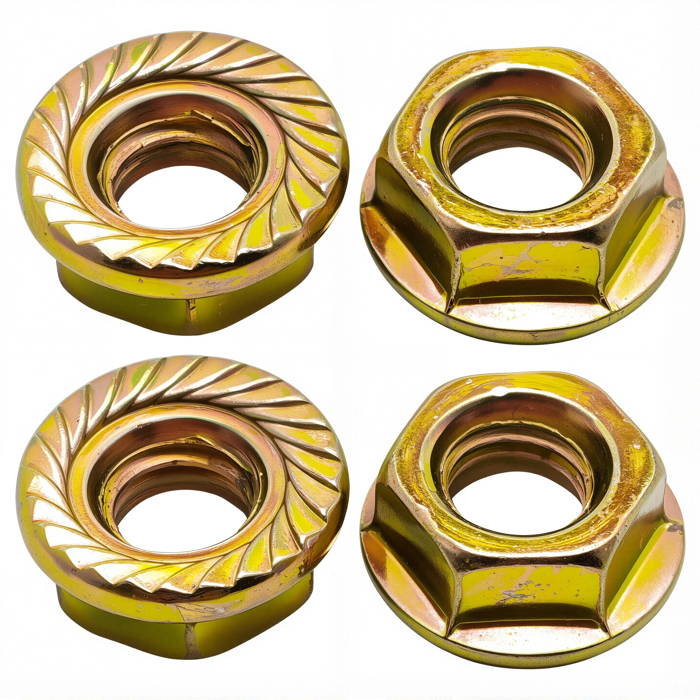 Bar Flange Nut (M8) For HUSQVARNA 51 55 61 66 268 272 345 350 351 353 357 359 362 365 372 394 395 450 455 460 Chainsaw 4pcs/lot