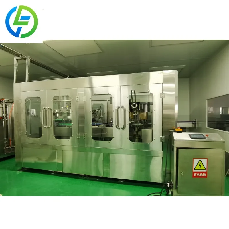 Instant Food Carbonated Energy Drink Beverage Beer Aluminum Can Filling and Sealing Machine