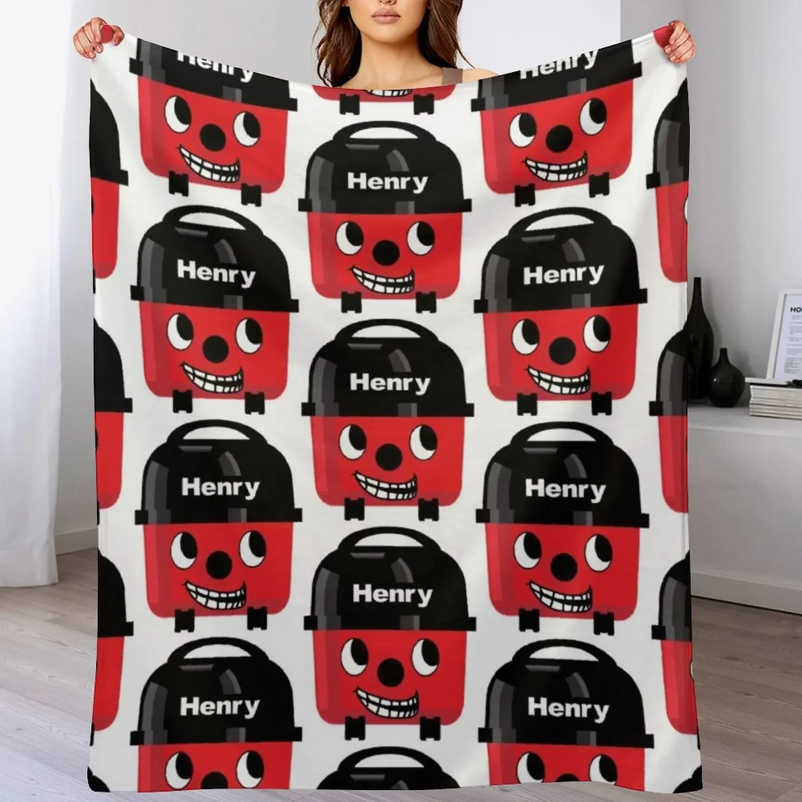 

Henry Hoover - Trollface Throw Blanket Luxury Throw Winter beds Plaid Picnic Blankets