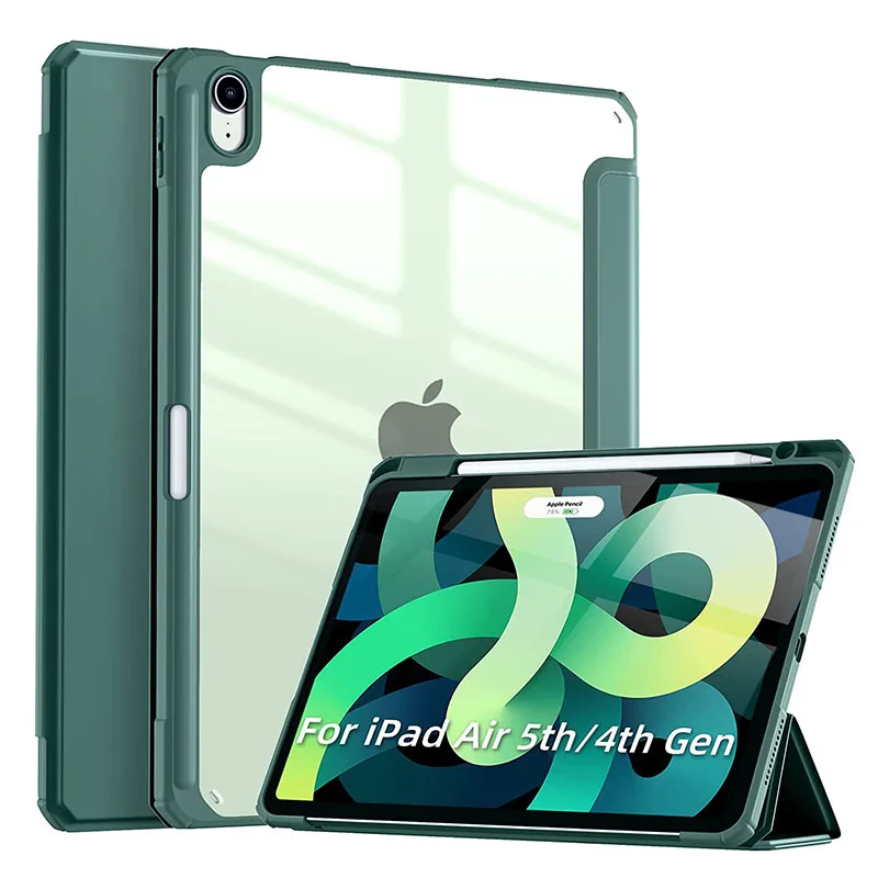 

For iPad Air 4 Case Air 5 Case 2020 iPad 10.2 9th 8th Generation Case funda iPad Pro 11 case 2020 2021 Mini6 with pen holder