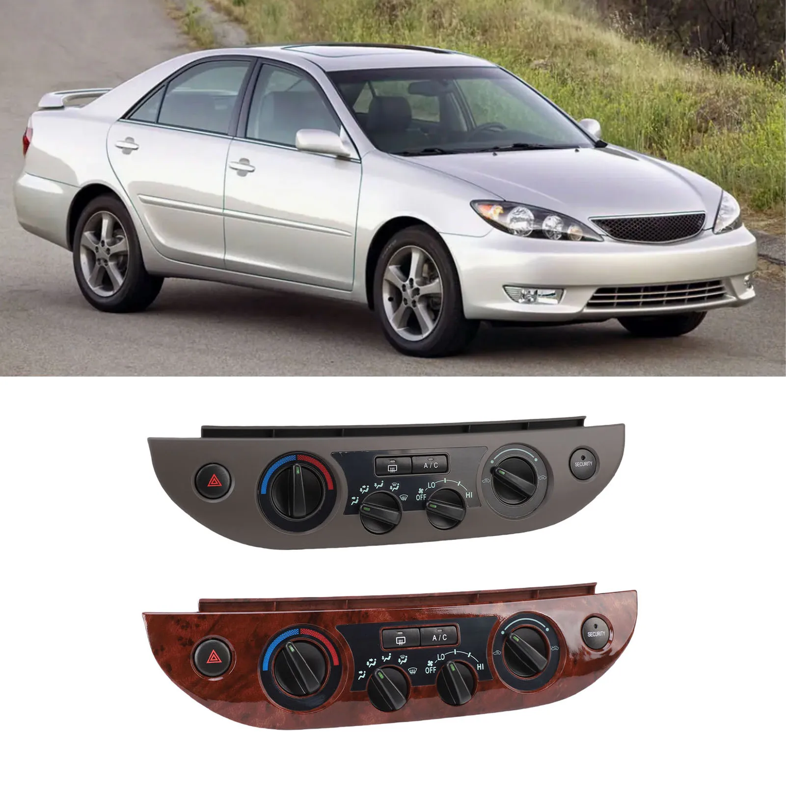 

55902-06040 AC Heater Climate Control Panel Air Conditioning Control Panel Sturdy Easy Installation for Vehicle