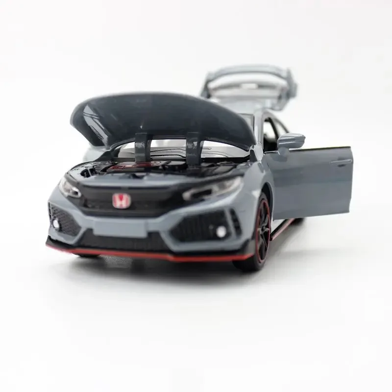 1:32 HONDA CIVIC TYPE-R Diecasts Toy Vehicles Metal Car Model Car Collection Toys for Children Christmas Gift A109