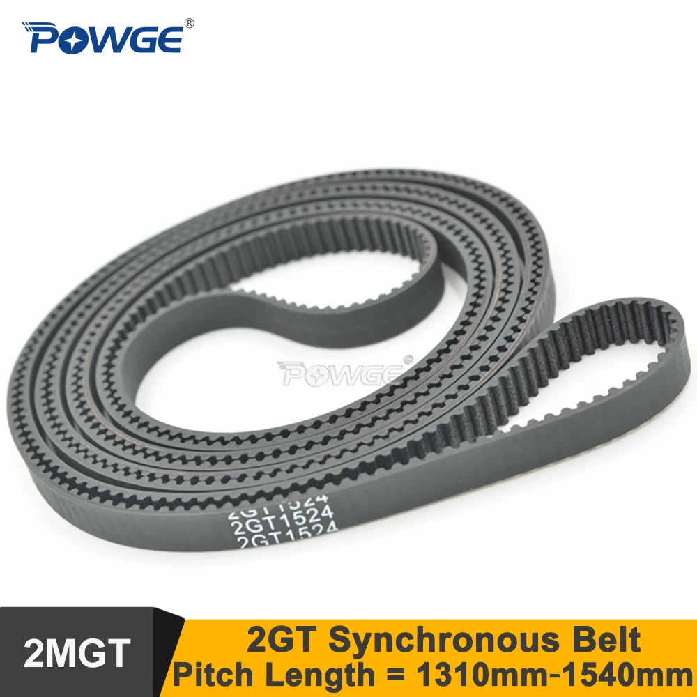 POWGE 1310 1324 1340 1350 1360 1434 1440 1474 1512 1524 1540 GT2 Correa de distribución W = 6/9 mm 2GT Correa síncrona 1350-GT2 1574-2GT