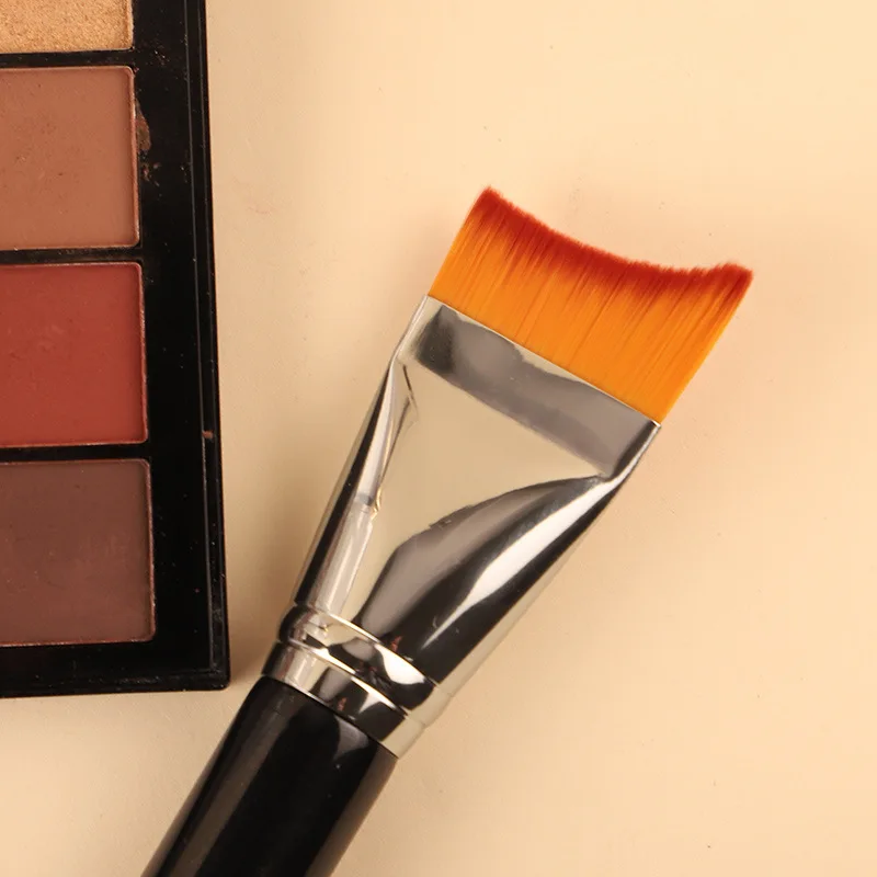 Flawless Base Makeup Crescent Blade Brush, Cangzhou Ultra-Thin Seamless Liquid Foundation Applicator Tool