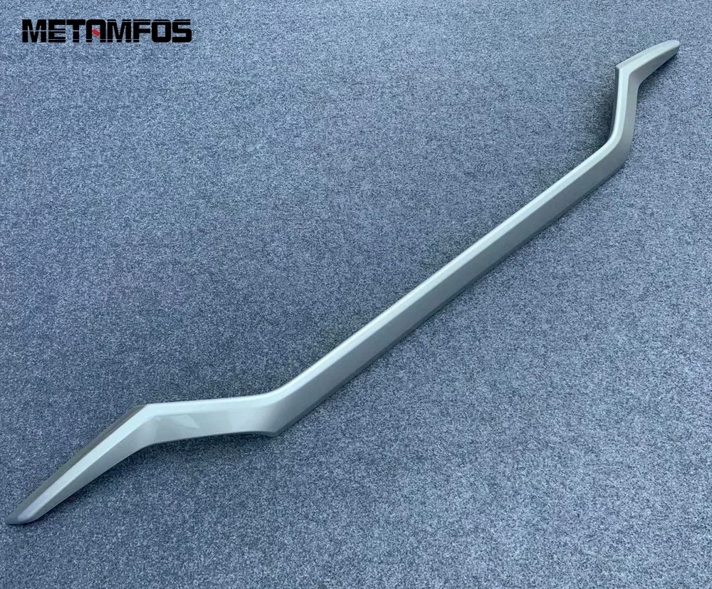 الملحقات الخارجية لتويوتا Rav4 Rav 4 2019-2023 2024 2025 ألياف الكربون الخلفي العلوي غطاء صندوق السيارة الباب الخلفي غطاء أحذية بلاستيك الكسوة